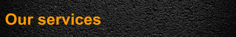 Our services - What we can offer you